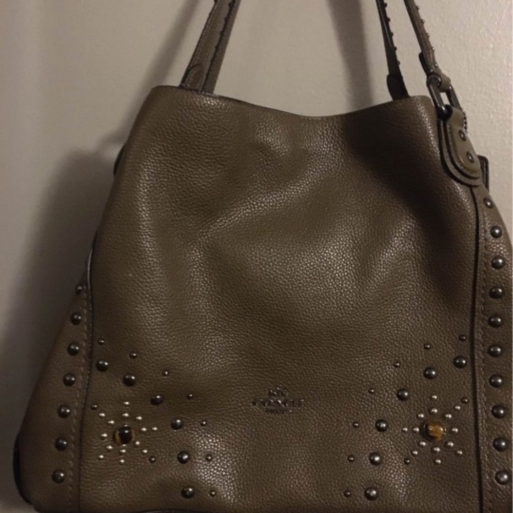 COACH Edie like new with tags the original dust bag!